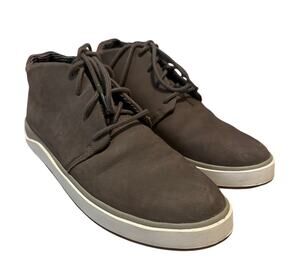 OluKai Papaku Ili Mustang Brown Waterproof Leather Chukka Boots Men's 9.5